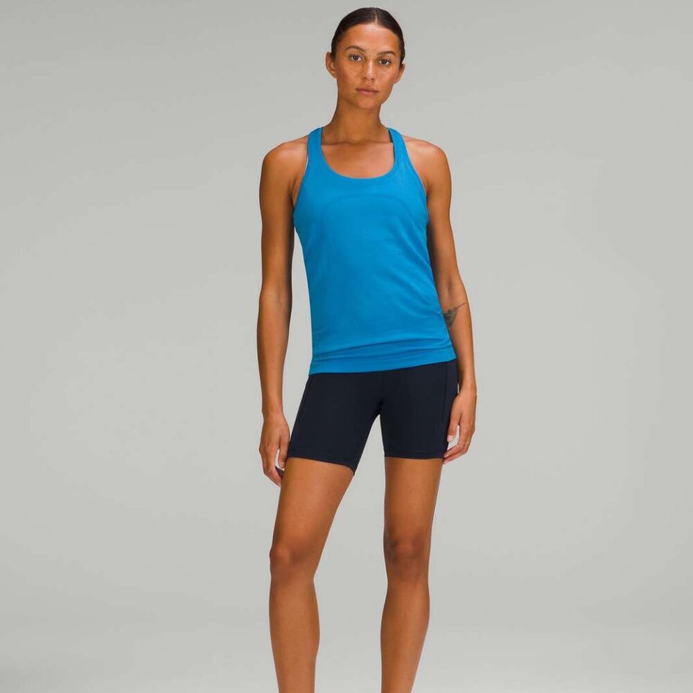 💜 NWT Lululemon Swiftly Tech Racerback Tank Top 2.0 (Poolside) 💜